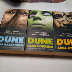 Brian Herbert, Anderson - Dune. Casa Corrino, Casa Harkonnein, Casa Atreides