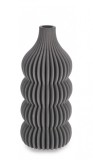 Vaza flori ceramica gri Ilsa 12x25 cm