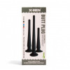 Dildo Anal cu Ventuza X-MEN Butt Plug Silicon Negru 30cm, Diametru 4cm, Dop Anal Ventuza Mare