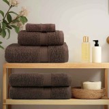 Prosoape de spalare 2 pcs Maro Bumbac