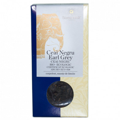 CEAI NEGRU EARL GREY ECO 90gr SONNENTOR foto