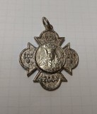 AMS - MEDALIE CRUCE STEFAN CEL MARE UNIFATA, COMEMORATIVA, 1504 - 2004, METAL ARGINTAT, CLASA II, FOARTE RARA