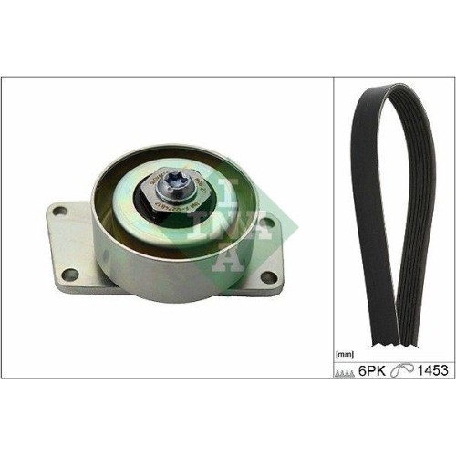 Set curea transmisie Citroen Berlingo (M) 07.96-12.11, Xsara (N1) 04.97-12.05, Xsara Picasso (N68) 09.99-06.12; Peugeot 206 Cc (2d) 09.00-12.08, 206