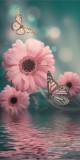 Husa Personalizata SAMSUNG Galaxy A41 Pink Flowers