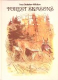 Forest Seasons, I. Sokolov Mikitov, Raduga Publishers, 1989, Engleza, Povestiri Copii, Cartonata, Buna