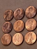 Lot monede 1 one cent, SUA, USA, diferite ca an / litera, stari UNC + luciu [poze]. Discount conform descriere [10 - 20 %. Vezi descrierea.].(c9)