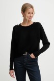 Morgan pulover culoarea negru, light, MISSY