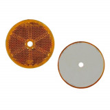 Catadioptru reflectorizant rotund orange universal BestAutoVest partea dreapta/stanga fixare cu surub , d 59mm , 1 buc. Kft Auto, AutoLux