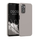 Husa Kwmobile pentru Xiaomi Redmi Note 11/Redmi Note 11s, Silicon, Gri, 57368.43, Carcasa