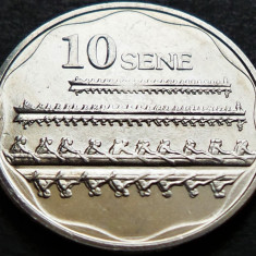 Moneda exotica 10 SENE - SAMOA, anul 2011 *cod 832 B