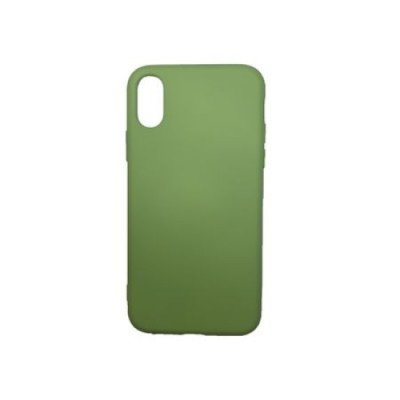 Husa silicon soft-touch compatibila cu Apple IPhone X / Xs, Verde foto