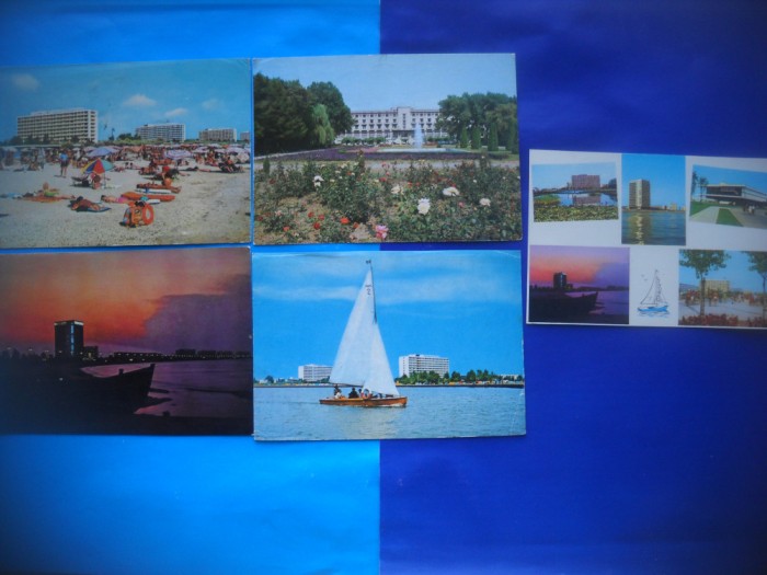 HOPCT LOT NR 618 MAMAIA-IP -CT-5 CARTI POSTALE-RSR-CIRCULATE