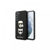 Husa Samsung Galaxy S22 Plus Karl Lagerfeld Saffiano K&amp;C Heads Negru