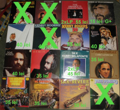 vinyl Demis Roussos,Kenny Rogers,Harry Belafonte,Charles Aznavour,Fausto Papetti foto