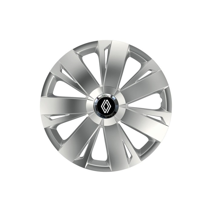 Set 4 Capace Roti pentru Renault Nou, model Energy Gray, R15, RENAULT