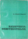 Rezistenta Constructiilor Vol. 1 - Dan Precupanu, Institutul Politehnic Iasi, 1983, Carte Tehnica Constructii, Limba Romana