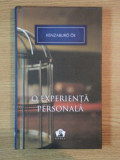 O EXPERIENTA PERSONALA de KENZABURO OE , 2012