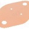 Suport termoconductor din kapton, 29mm x 42mm x 0.077mm - KAP 3 K