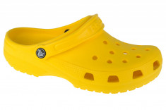 Papuci flip-flop Crocs Classic Clog 10001-7C1 galben foto