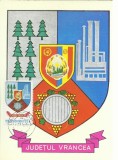 TSV - MAXIMA VRANCEA - STEMA JUDETULUI HERALDICA `78 STAMPILA 1