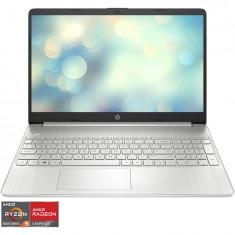 Laptop HP 15s-eq3017nq cu procesor AMD Ryzen™ 5 5625U pana la 4.30 GHz, 15.6, Full HD, 16GB, 512GB PCIe SSD, AMD Radeon Integrated Graphics, FreeDOS,