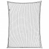 Plasă de remorcă cu funie elastică, negru, 4x3 m, PP