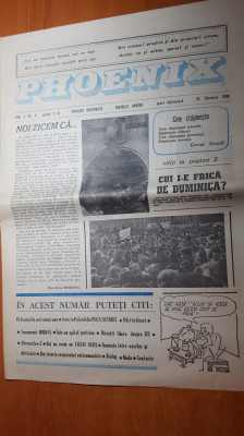 phoenix 26 februarie 1990-articol &amp;quot; lagarul de la pitesti&amp;quot;,fenomenul mudava foto