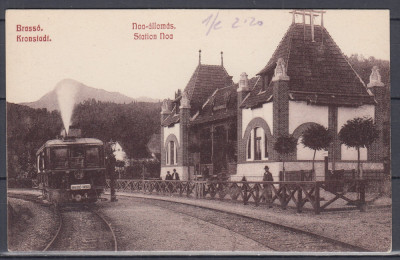 BRASOV GARA NOUA LOCOMOTIVA BRASSO-VAROS foto