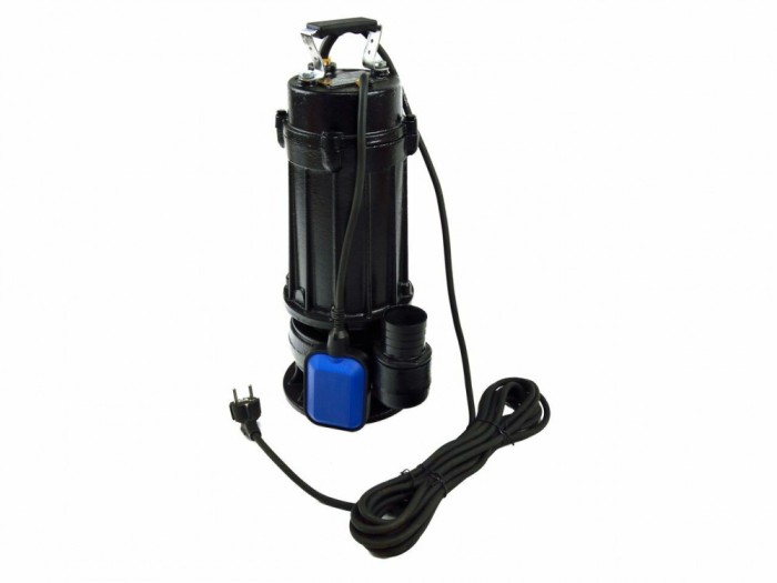 Pompa submersibila pentru apa murdara Geko WQCD 0,75, 2&quot;, 220V, 750 W