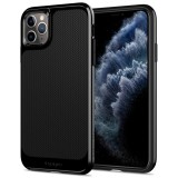 Husa Plastic - TPU Spigen Neo Hybrid pentru Apple iPhone 11 Pro, Neagra 077CS27244