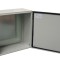 Tablou 400x400x200mm electric metalic industrial cu contrapanou galvanizat IP66 1000V 630A vopsit electrostatic