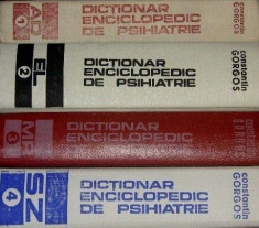 Dictionar enciclopedic de psihiatrie 4 volume foto