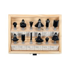 Set de freze pt. lemn 12 buc Vorel 22552