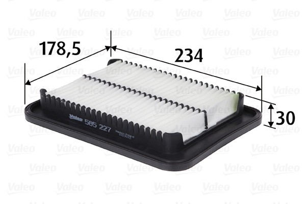 VALEO 585227 Filtru aer