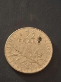 1/2 franc 1985 franta