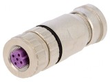 Mufă M12 5 PIN Profibus IP67 60V Dreptă