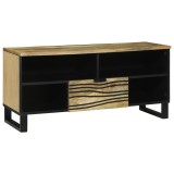 VidaXL Cabinet TV 100x33.5x46 cm Lemn Solid de Mango