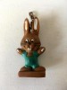 Figurina breloc iepure cauciuc VAILLANT, 5 cm