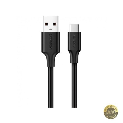 Cablu Date si Incarcare USB-A - USB-C UGREEN US184 60W 1m Negru foto