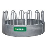 Iesle rotunda Kerbl 12 locuri hrănire vaci cai modulara 2.3m otel galvanizat tractiune 3 puncte