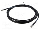 Cablu coaxial Micro BNC 3m ecranat negru 3M