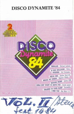 Various - Disco Dynamite &amp;#039;84, 2xCaseta audio foto