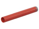Conector banană 4mm roșu ST&Auml;UBLI 32A 1kV izolație 2,5mm&sup2; cod 66.2044-22