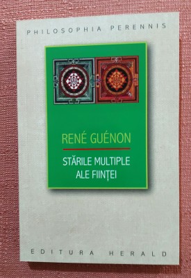 Starile multiple ale fiintei. Editura Herald, 2022 - Rene Guenon foto