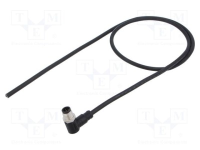 Conector M12 mufă tată &amp;icirc;n unghi aurit 5 PIN AMPHENOL foto