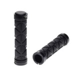 Set 2 mansoane biciclete, lungime 120 mm, culoare negru, fixare colier Cod:AWR2228