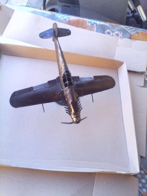 Macheta Avion Messerschmitt ME 109 Design Hinz &amp;amp; Kunst foto