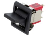 Rocker SPDT 2 ON-ON 2A/250VAC 5A/28VDC Negru Fără Buton