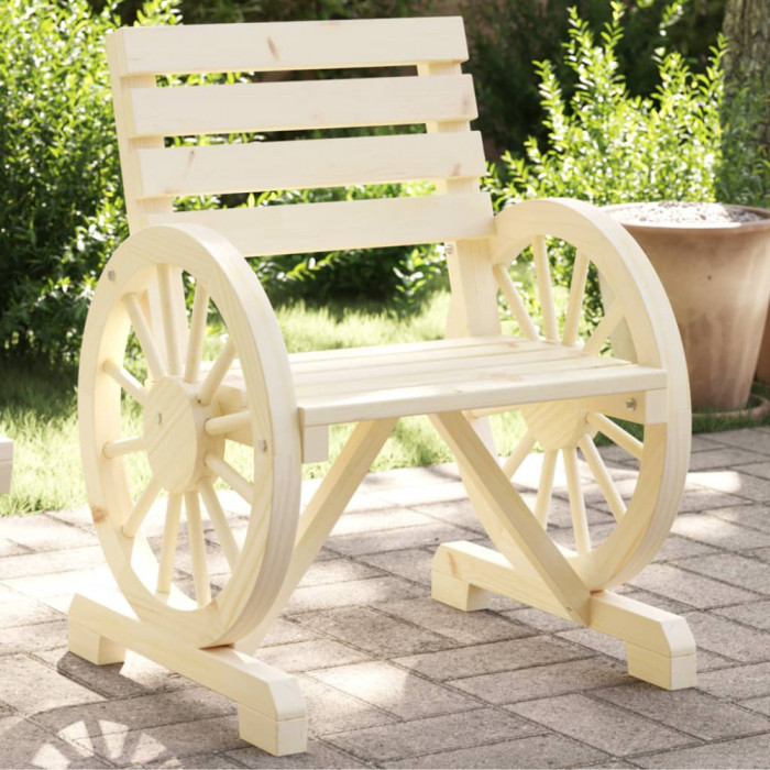 Gossi scaun de gradina, 58x58x78,5 cm, lemn masiv de brad