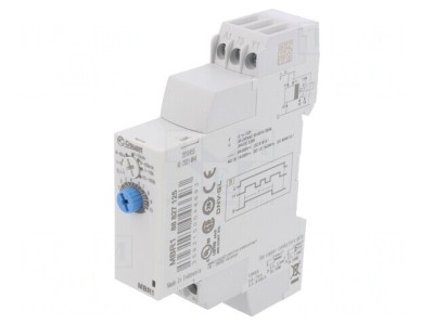 Timer SPDT 250VAC/8A 24-240VAC/DC IP20 foto